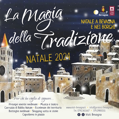  playbill Bevagna La Città del Natale - Bevagna 